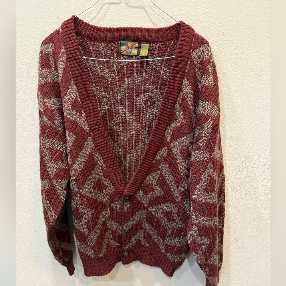 Vintage Saturdays Made in Korea Grandpa Sweater